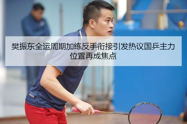 樊振东全运周期加练反手衔接引发热议国乒主力位置再成焦点